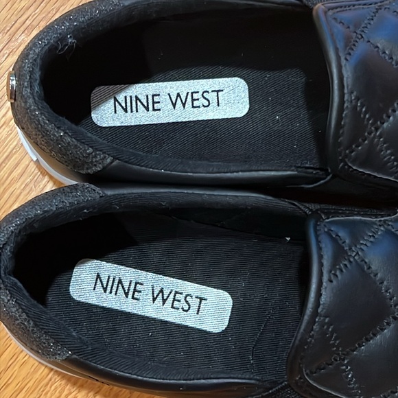 EUC Women’s Nine West classic Quilted Slip-On Sneakers - Picture 2 of 7